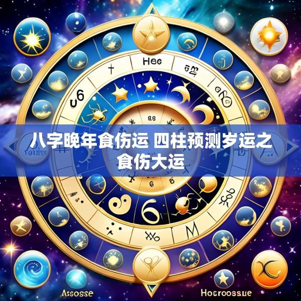 八字晚年食伤运 四柱预测岁运之食伤大运