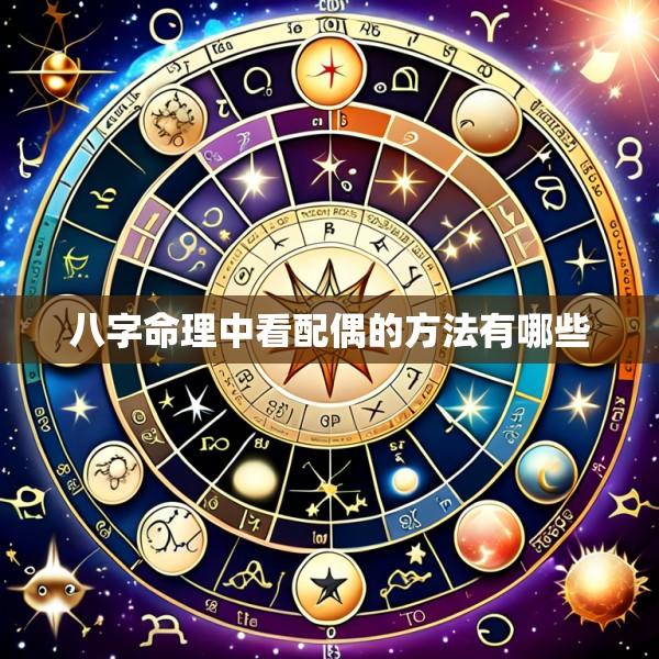 八字命理中看配偶的方法有哪些