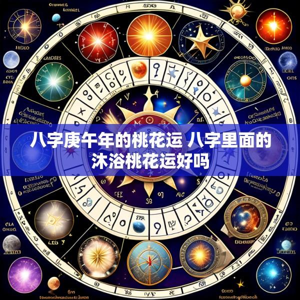 八字庚午年的桃花运 八字里面的沐浴桃花运好吗