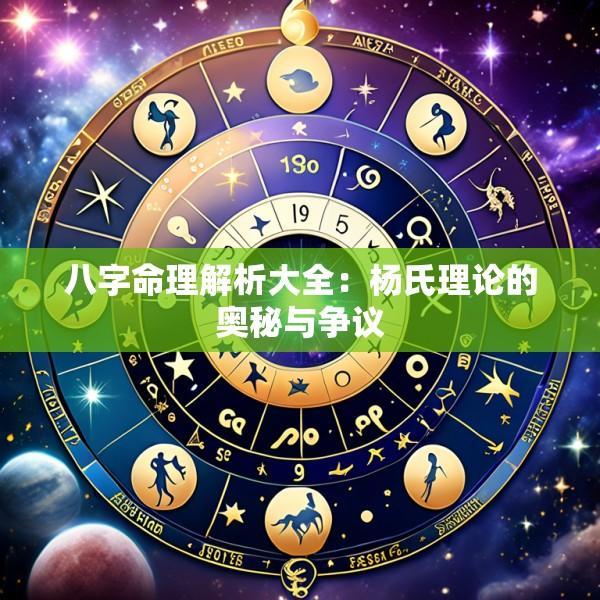 八字命理解析大全：杨氏理论的奥秘与争议