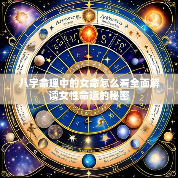 八字命理中的女命怎么看全面解读女性命运的秘密