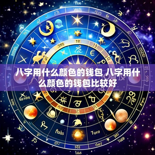 八字用什么颜色的钱包 八字用什么颜色的钱包比较好