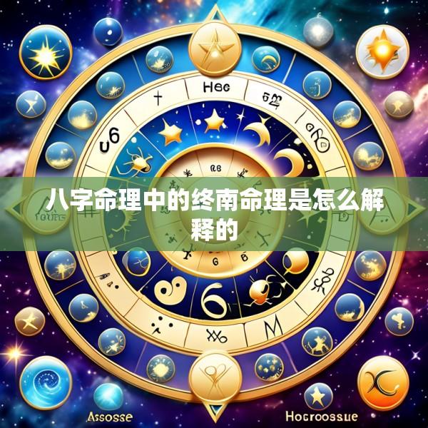 八字命理中的终南命理是怎么解释的