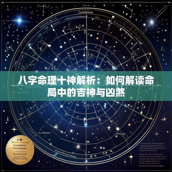 八字命理十神解析：如何解读命局中的吉神与凶煞