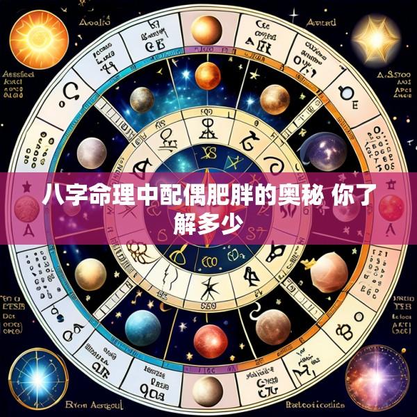 八字命理中配偶肥胖的奥秘 你了解多少