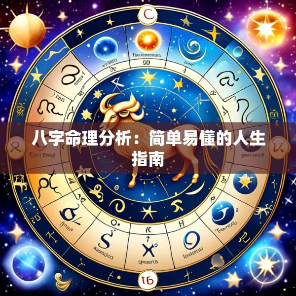 八字命理分析：简单易懂的人生指南