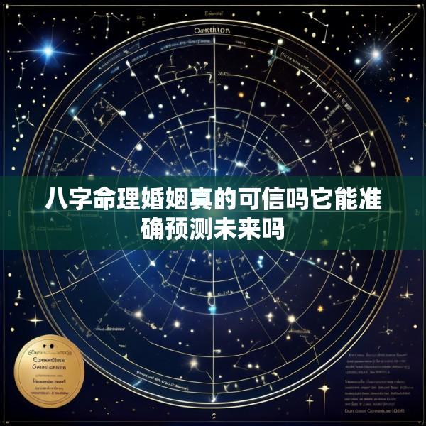八字命理婚姻真的可信吗它能准确预测未来吗