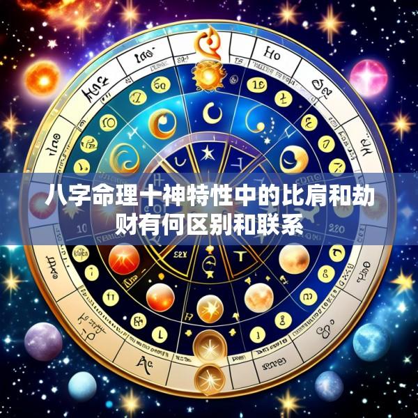 八字命理十神特性中的比肩和劫财有何区别和联系