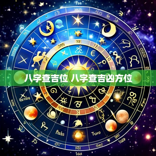 八字查吉位 八字查吉凶方位