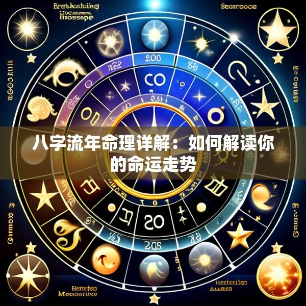 八字流年命理详解：如何解读你的命运走势