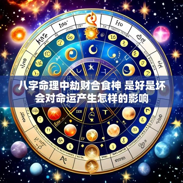 八字命理中劫财合食神 是好是坏会对命运产生怎样的影响