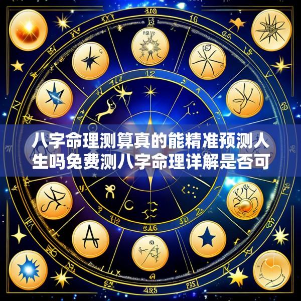 八字命理测算真的能精准预测人生吗免费测八字命理详解是否可信