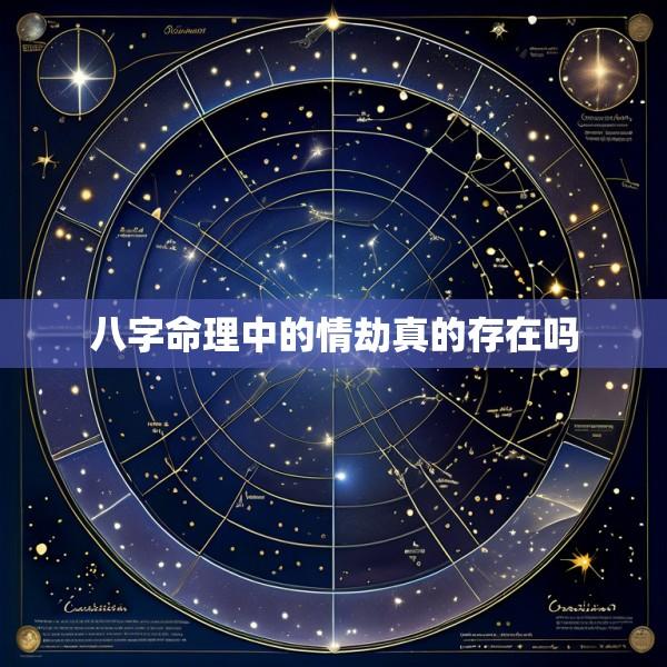 八字命理中的情劫真的存在吗