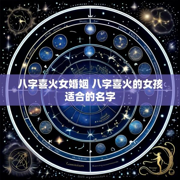 八字喜火女婚姻 八字喜火的女孩适合的名字