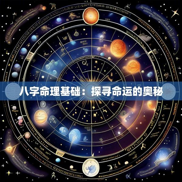 八字命理基础：探寻命运的奥秘