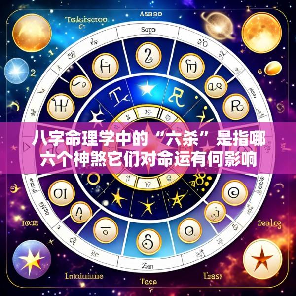 八字命理学中的“六杀”是指哪六个神煞它们对命运有何影响