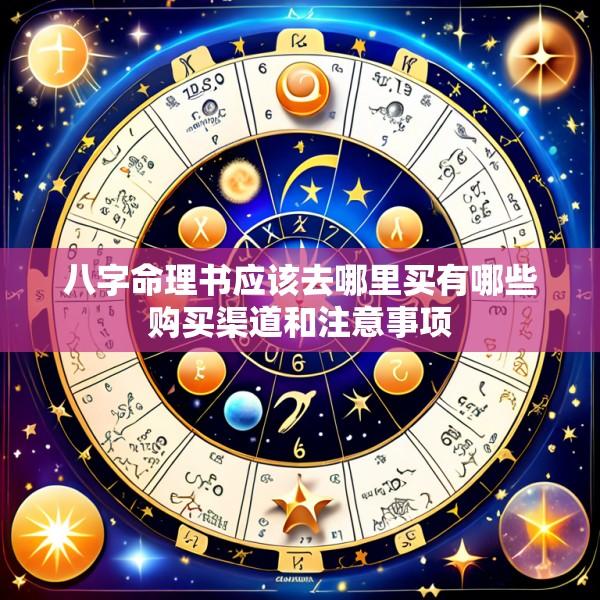 八字命理书应该去哪里买有哪些购买渠道和注意事项