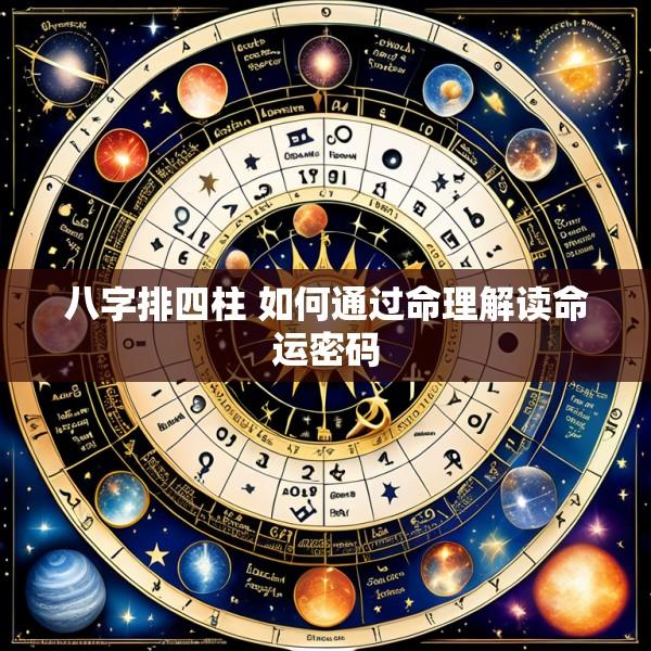 八字排四柱 如何通过命理解读命运密码