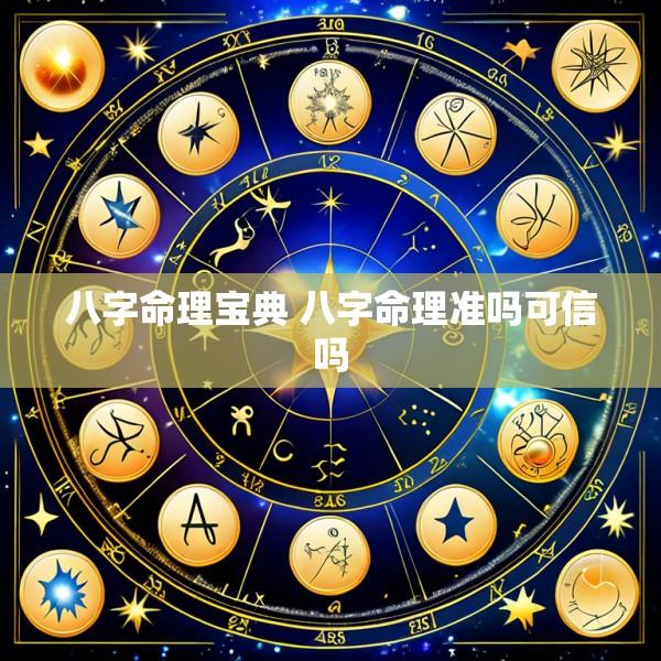 八字命理宝典 八字命理准吗可信吗