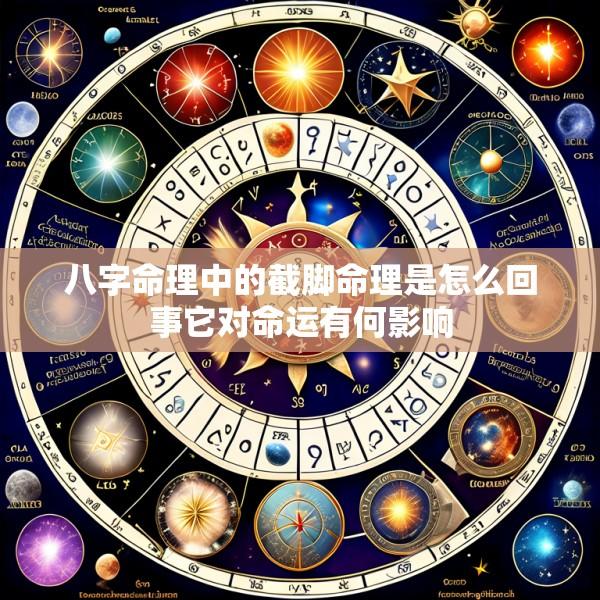 八字命理中的截脚命理是怎么回事它对命运有何影响