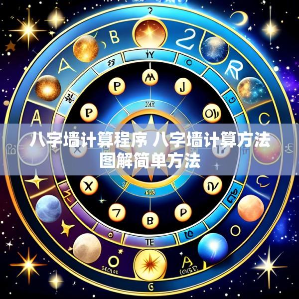 八字墙计算程序 八字墙计算方法图解简单方法