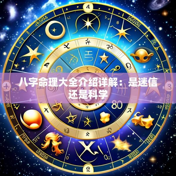 八字命理大全介绍详解：是迷信还是科学