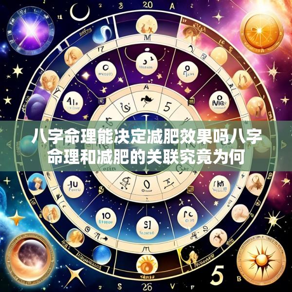 八字命理能决定减肥效果吗八字命理和减肥的关联究竟为何