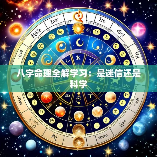 八字命理全解学习：是迷信还是科学