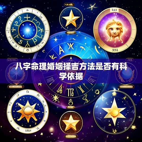 八字命理婚姻择吉方法是否有科学依据