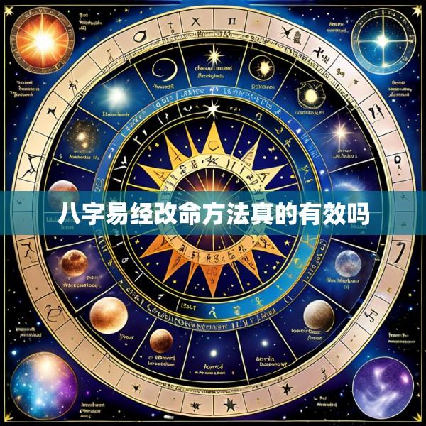 八字易经改命方法真的有效吗