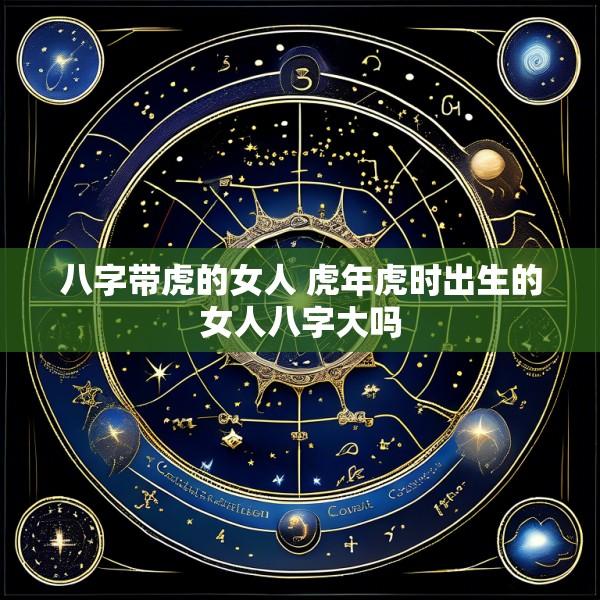 八字带虎的女人 虎年虎时出生的女人八字大吗
