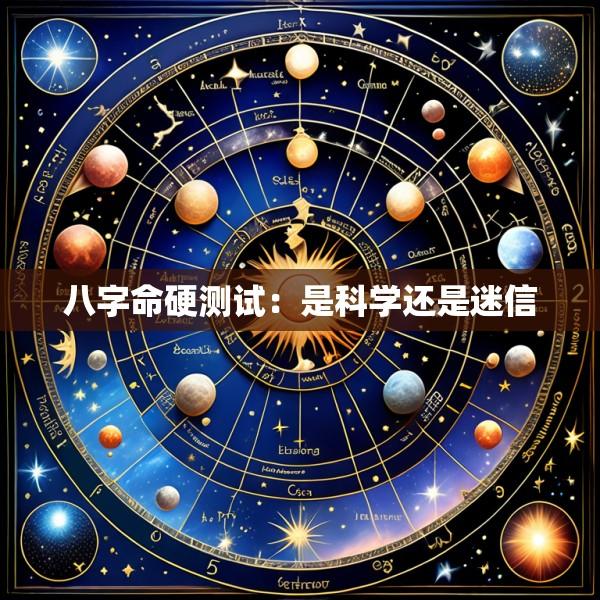 八字命硬测试：是科学还是迷信