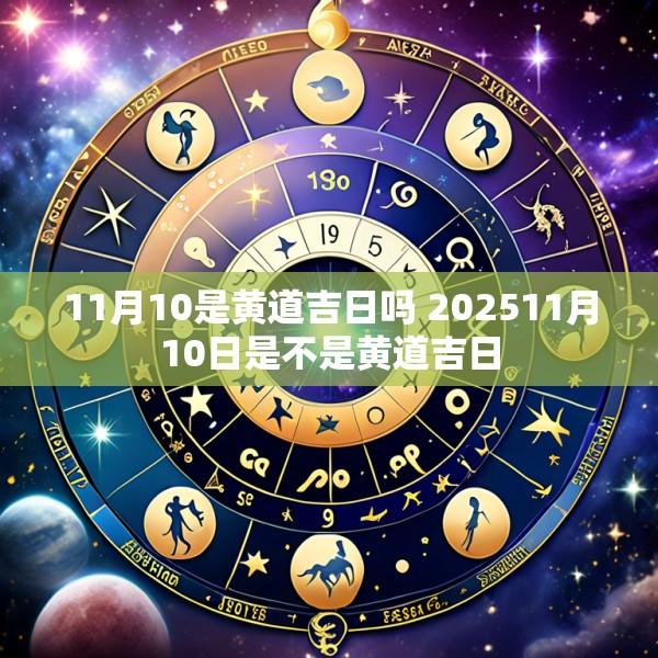 11月10是黄道吉日吗 202511月10日是不是黄道吉日