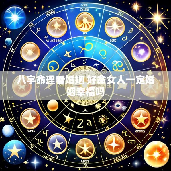 八字命理看婚姻 好命女人一定婚姻幸福吗