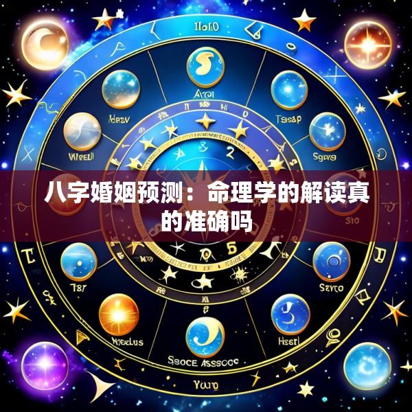 八字婚姻预测：命理学的解读真的准确吗