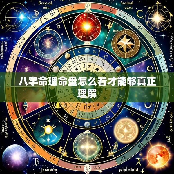 八字命理命盘怎么看才能够真正理解