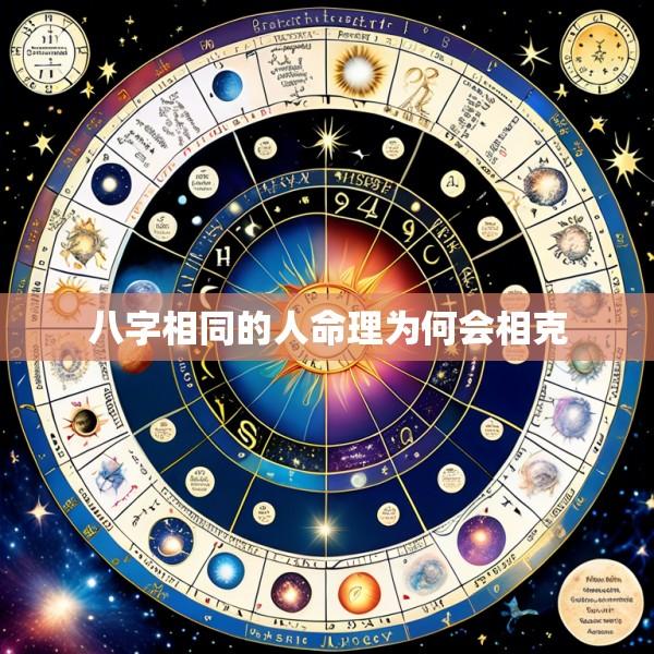 八字相同的人命理为何会相克