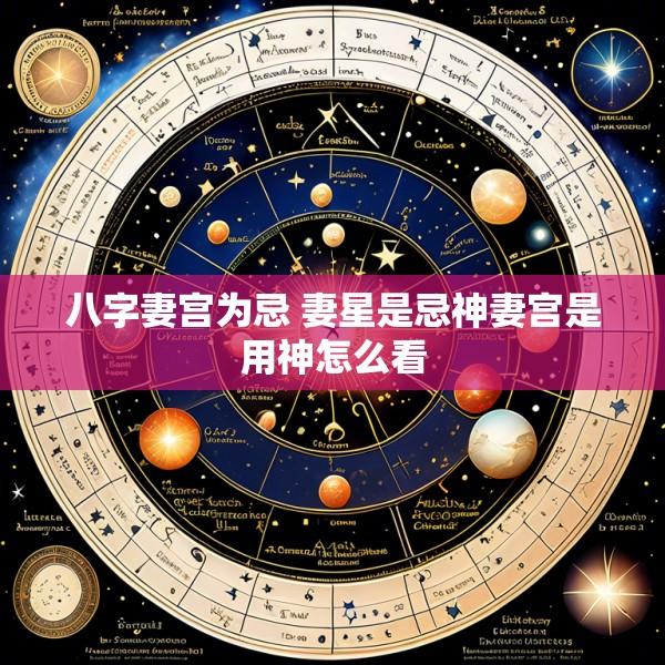 八字妻宫为忌 妻星是忌神妻宫是用神怎么看