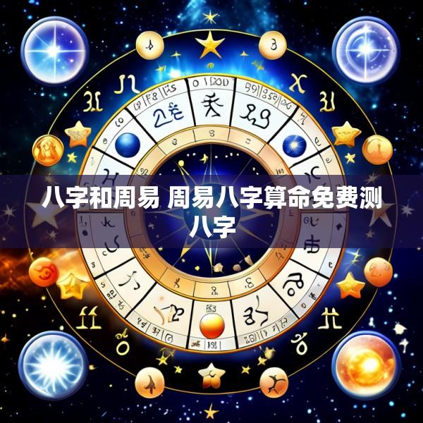 八字和周易 周易八字算命免费测八字
