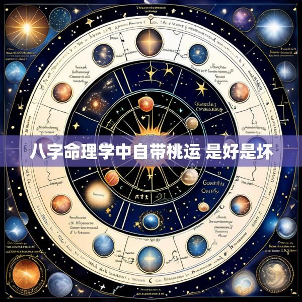 八字命理学中自带桃运 是好是坏