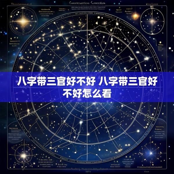 八字带三官好不好 八字带三官好不好怎么看