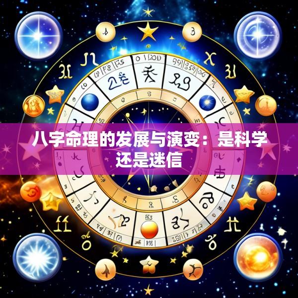 八字命理的发展与演变：是科学还是迷信