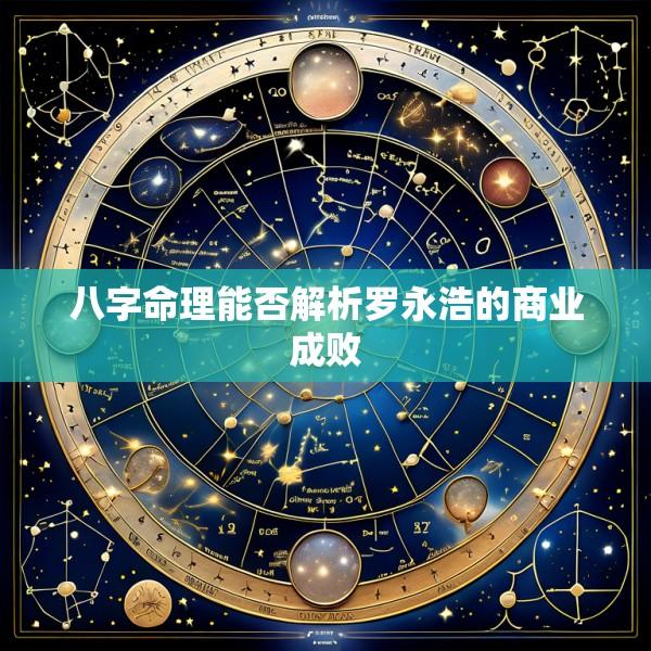 八字命理能否解析罗永浩的商业成败