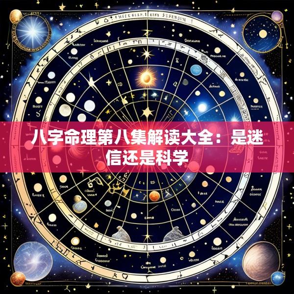八字命理第八集解读大全：是迷信还是科学