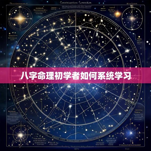 八字命理初学者如何系统学习