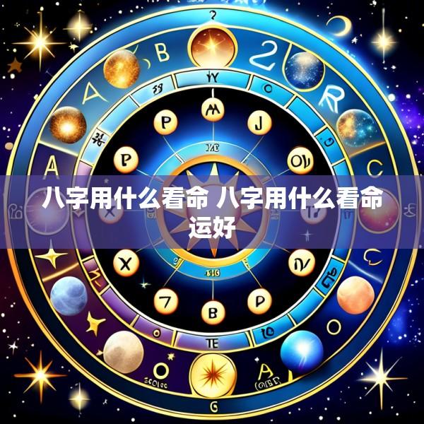 八字用什么看命 八字用什么看命运好