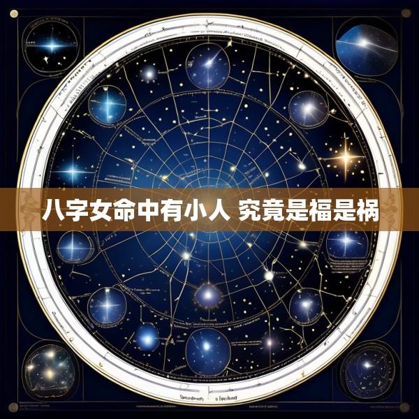 八字女命中有小人 究竟是福是祸