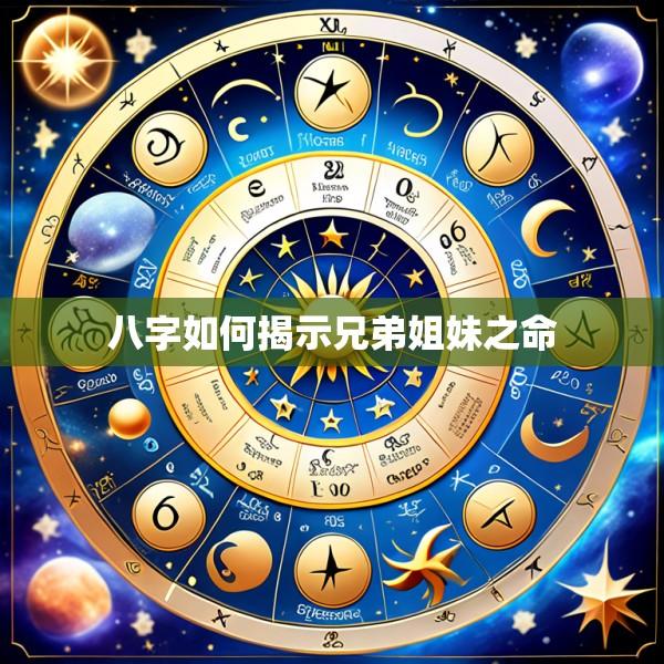 八字如何揭示兄弟姐妹之命