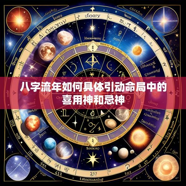 八字流年如何具体引动命局中的喜用神和忌神