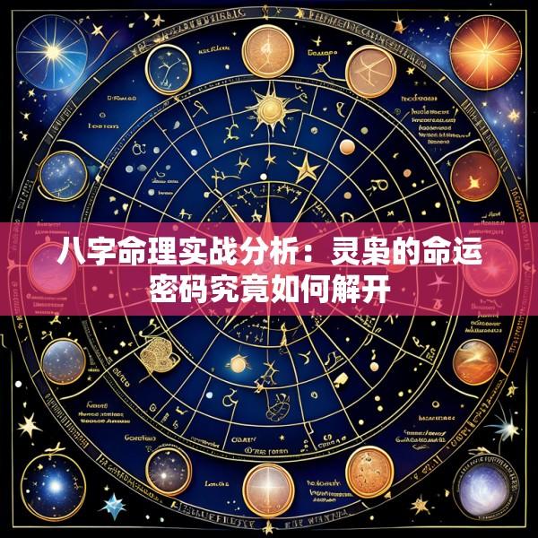 八字命理实战分析：灵枭的命运密码究竟如何解开